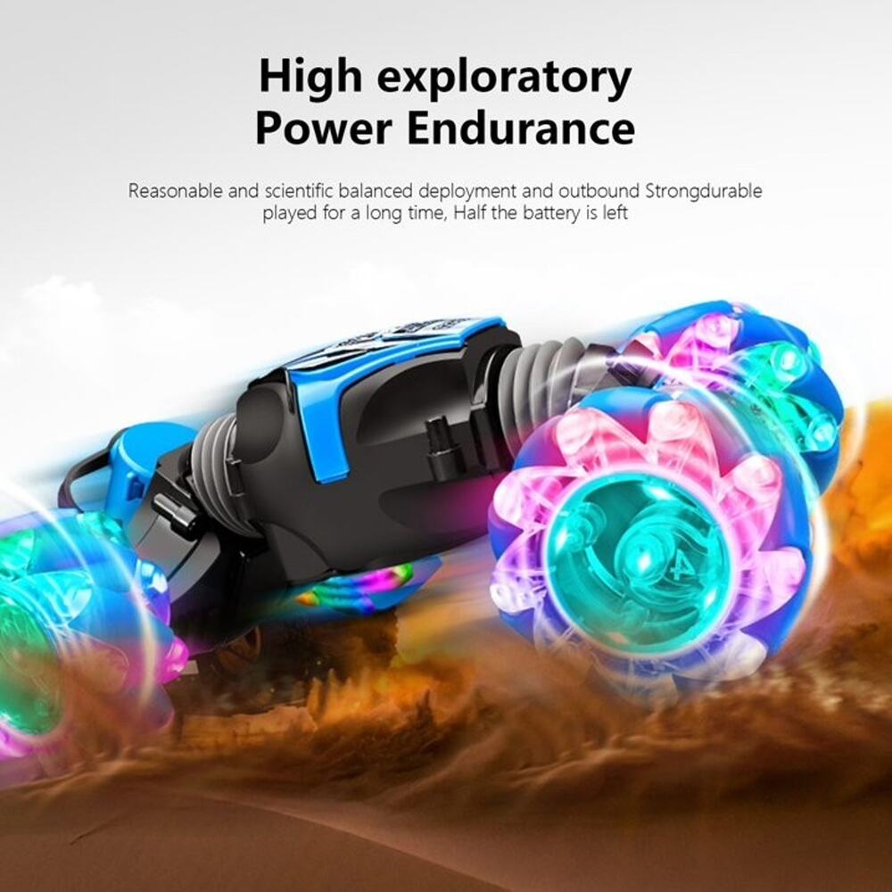4WD Gesture Sensor RC Stunt Car Toys,Watch & Handle Dual Control Toys,Deformable - Picture 5 of 8